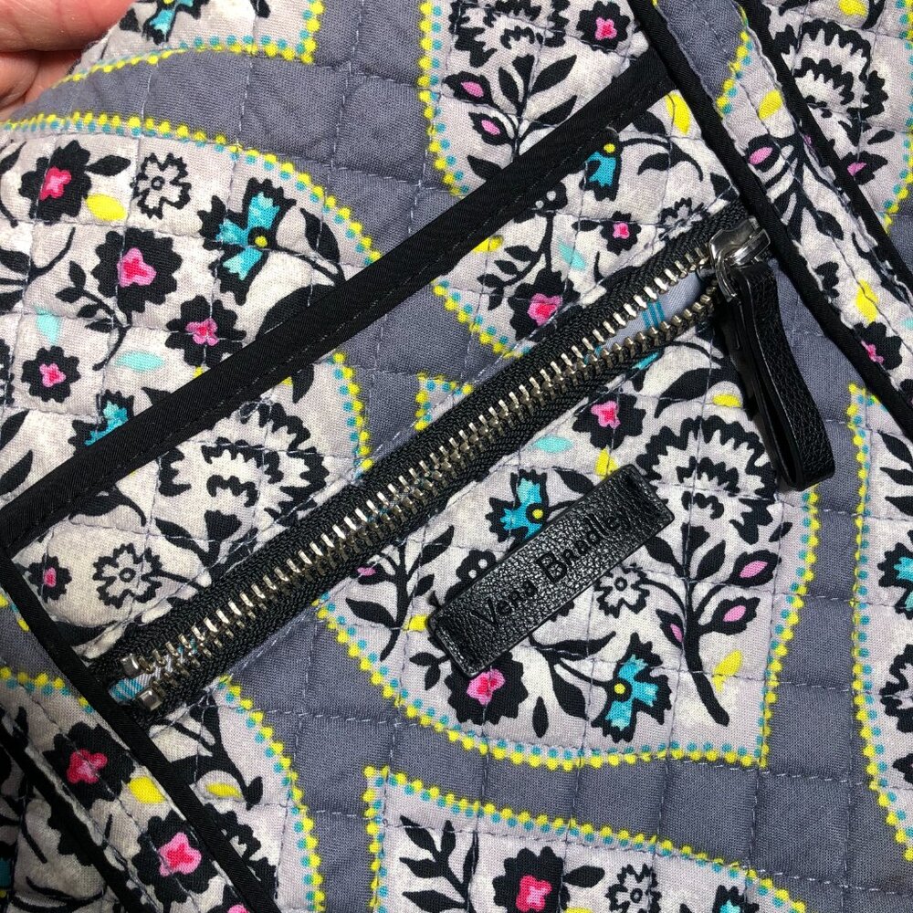 Vera Bradley Medium Tote Purse Hand Bag and Wallet Heritage Leaf Pattern Paisley - Picture 9 of 9